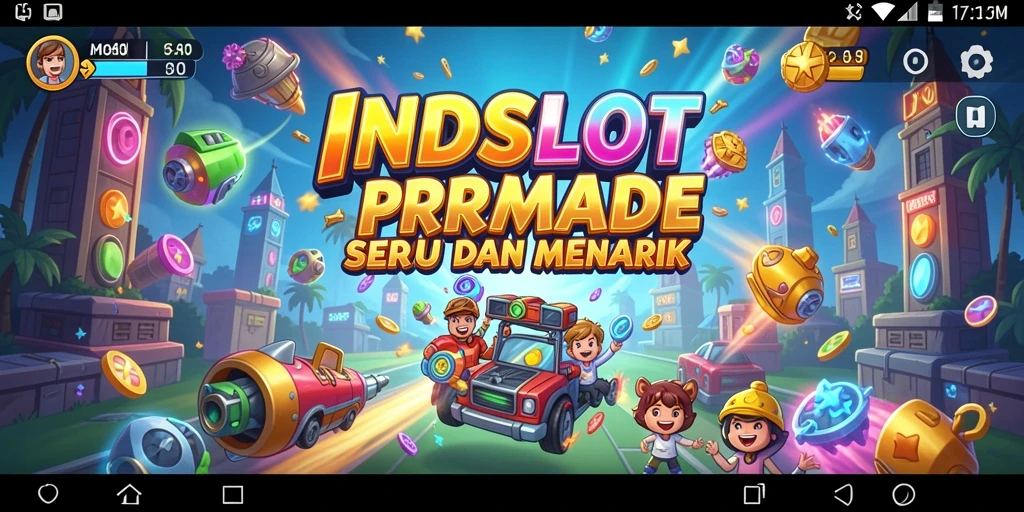 Tampilan antarmuka menarik INDSLOT yang memukau.