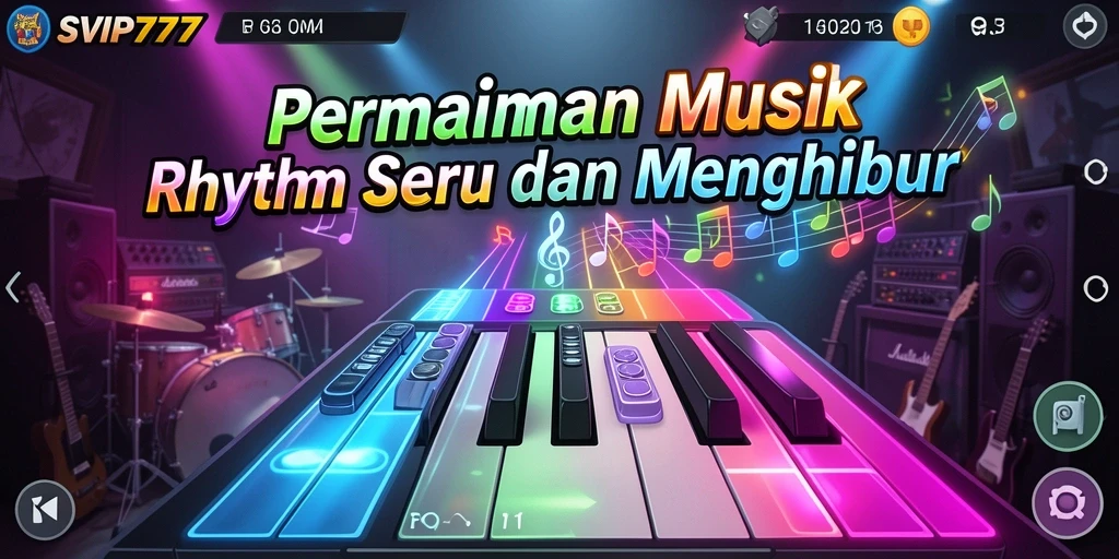 Tampilan antarmuka permainan SVIP777 yang menarik dan interaktif.