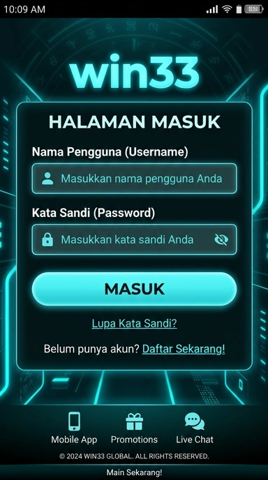 Panduan Masuk Akun win33 untuk Pengguna Android